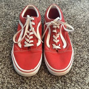 Men’s Red Vans